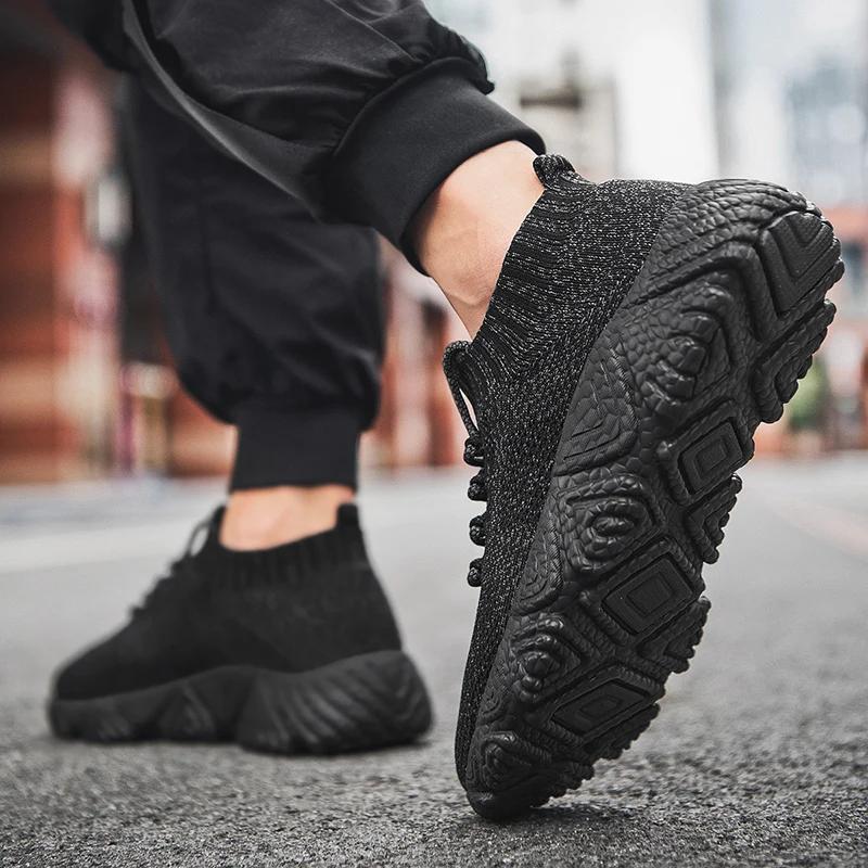 Модные мужские кроссовки, удобная спортивная обувь, мужская трендовая легкая обувь для ходьбы, кроссовки для мужчин, дышащие кроссовки для бега и тенниса