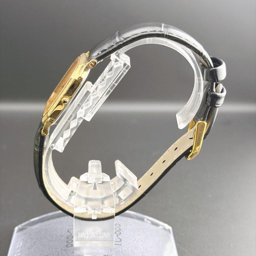 Used [Rare/Beautiful] Old Citizen Club La Mer Tank Quartz Men's Watch