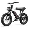 Электровелосипед MACFOX X1S для взрослых, мотор 500 Вт, аккумулятор 48 В 10,4 Ач, 20×4 шины-«фэт», вездеходный электровелосипед для гор, пляжа, городской езды, езды по бездорожью