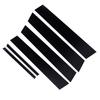 This Listing Is for One Set of Black Pre-cut Pillar Posts Molding Protector Trims Specially Designed for Honda Accord 2013-2017 .