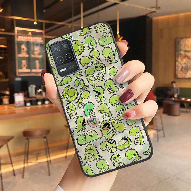 Чехол для телефона Funda с рисунком динозавров для oppo Realme 8Pro 6PRO 6i 7pro 9i 9pro C11 C21Y C21 C25Y C25S C3 Q3S XT, чехлы
