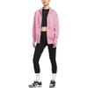 Nike Спортивная толстовка Phoenix с флисовой подкладкой, удобная, с капюшоном, длинным рукавом, женская, Element, розовый/белый sail, DQ5759-699