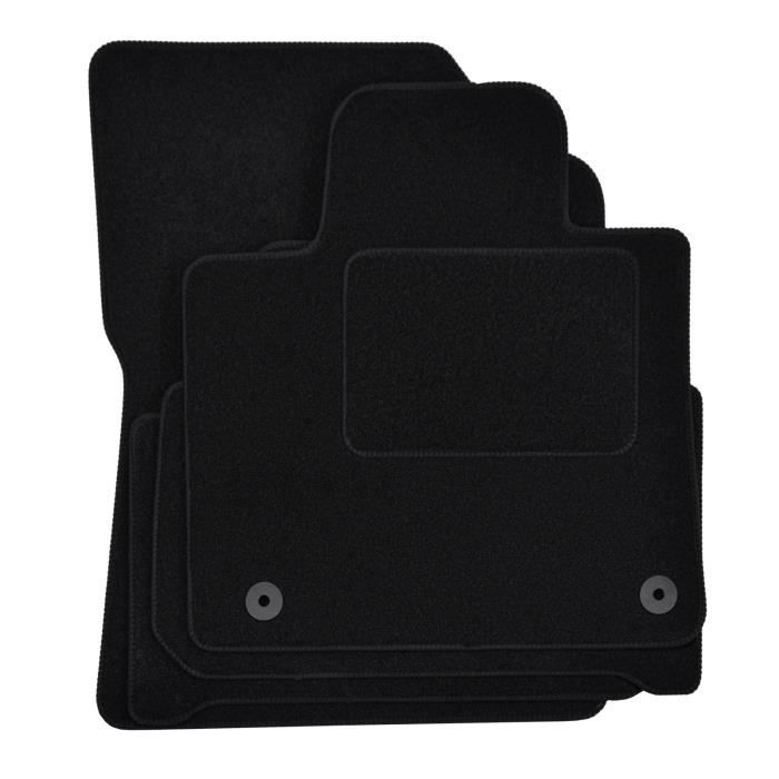 Tapis De Sol - KIA - Sorento - Velours Noir - 4 Pièces - Ajustement Précis