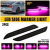 2X Rear LED Bumper Side Signal Marker Light Dynamic 2015- For Ford Mustang