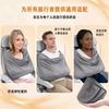 Premium Travel Blanket System Blanket Body Sling for Deep Plane Sleep Full Body Support Breathable Compact Carry On Travel