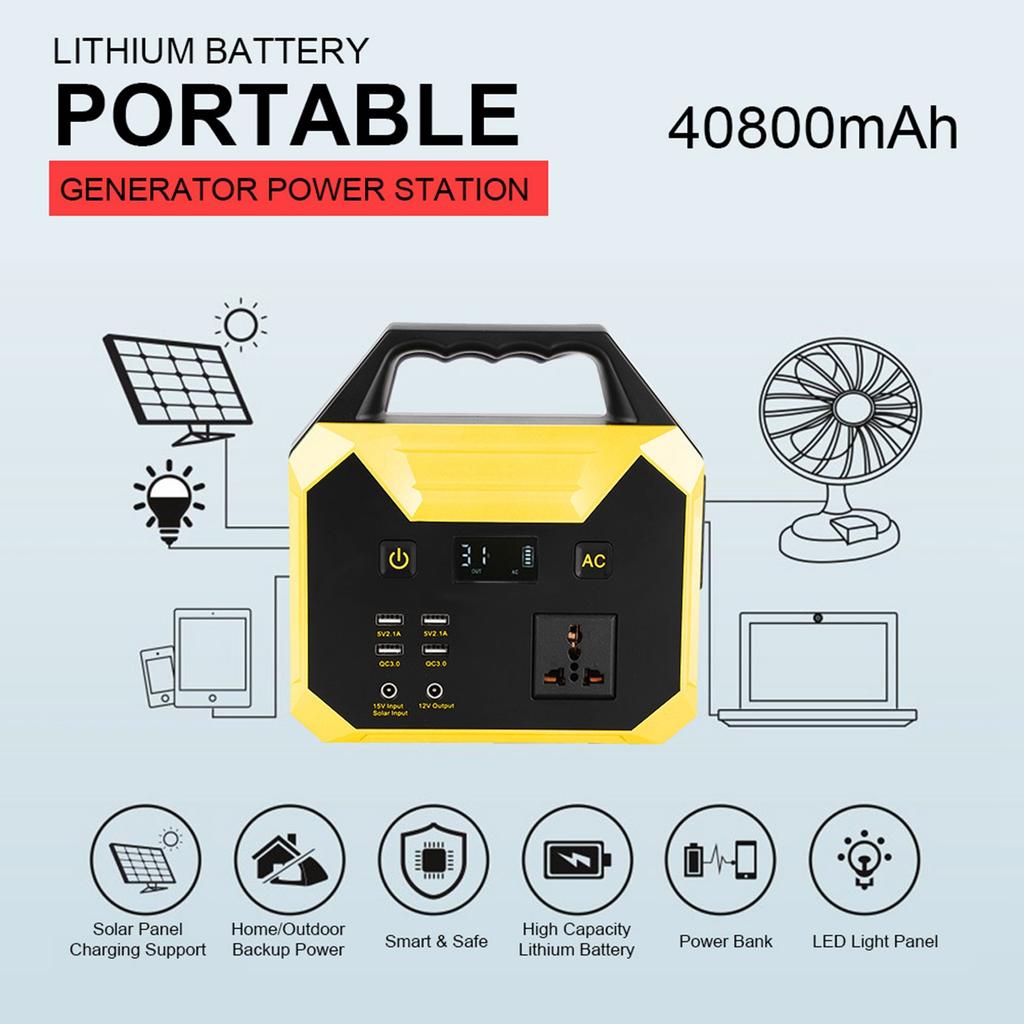 Автомобильный аварийный накопитель энергии Источник питания Портативная мобильная электростанция