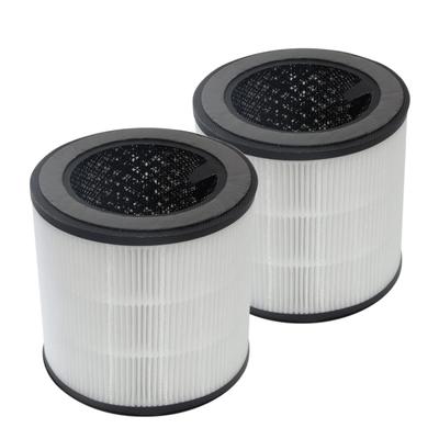 PUREBURG Сменный настоящий HEPA-фильтр, совместимый с PHILIPS AC0850 Серия 800 Номер детали очистителя воздуха AC0830 AC0820 AC0820 AC0819 Комплект из 2 шт. AC0850/85