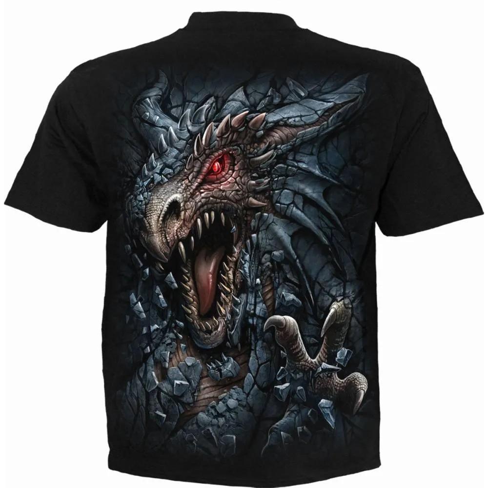 Spiral Direct Unisex Adult Dragon´s Lair Short-Sleeved T-Shirt