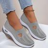 Fashion 2025Breathable Mesh Flats Shoes for Women Comfortable Slip On Casual Shoes Woman Lightweight Soft Bottom Loafers Plus Size 43