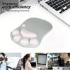 Cute Cat Claw Mouse Pad With Wrist Support - Soft, Precise Tracking & Clicking For Maximum Comfort!