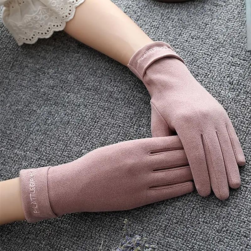 Теплые перчатки женские зимние бархатные уличные велосипедные спортивные перчатки для верховой езды утолщенные перчатки с сенсорным экраном