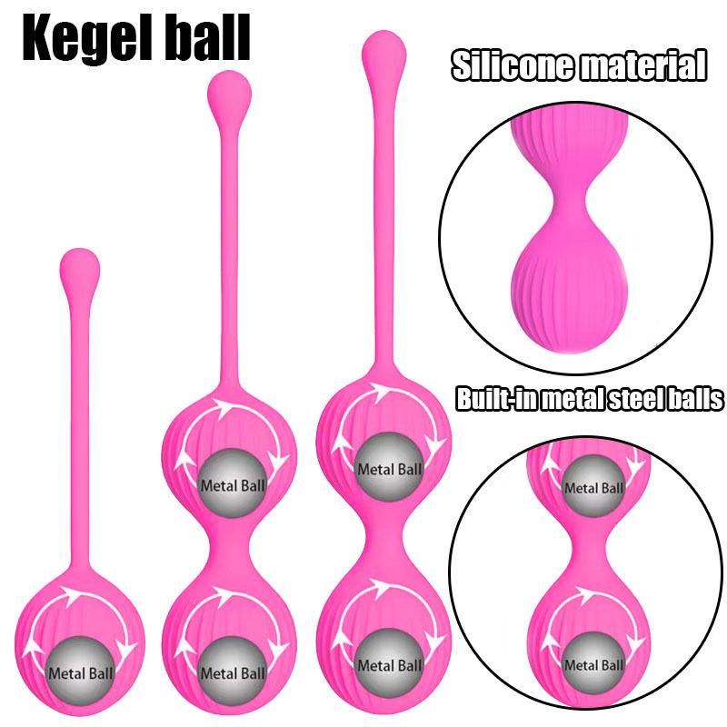 Silicone Smart Ball Kegel Ball Ben Wa Ball Vagina Tighten Exercise Machine Vaginal Geisha Ball Sex Toys for Women