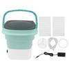 Portable Washing Machine ABS Noiseless Mini Foldable Laundry Bucket Washer for RV Travel Apartment