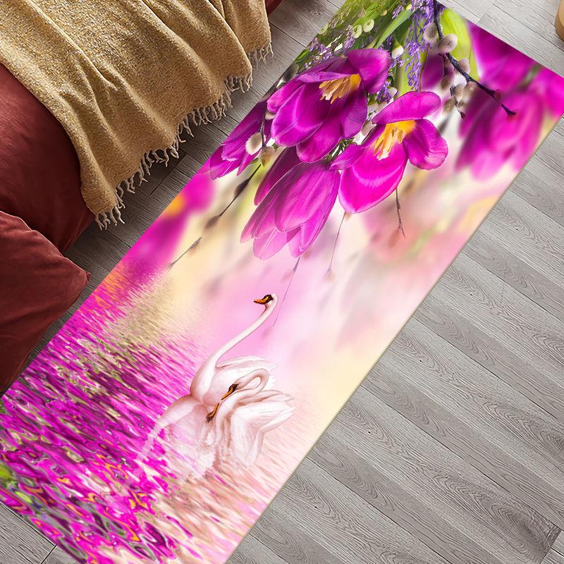 3D Printed Carpet Living Room Kitchen Floor Mat Entrance Carpet Door Mat Non-slip Bathroom Mat