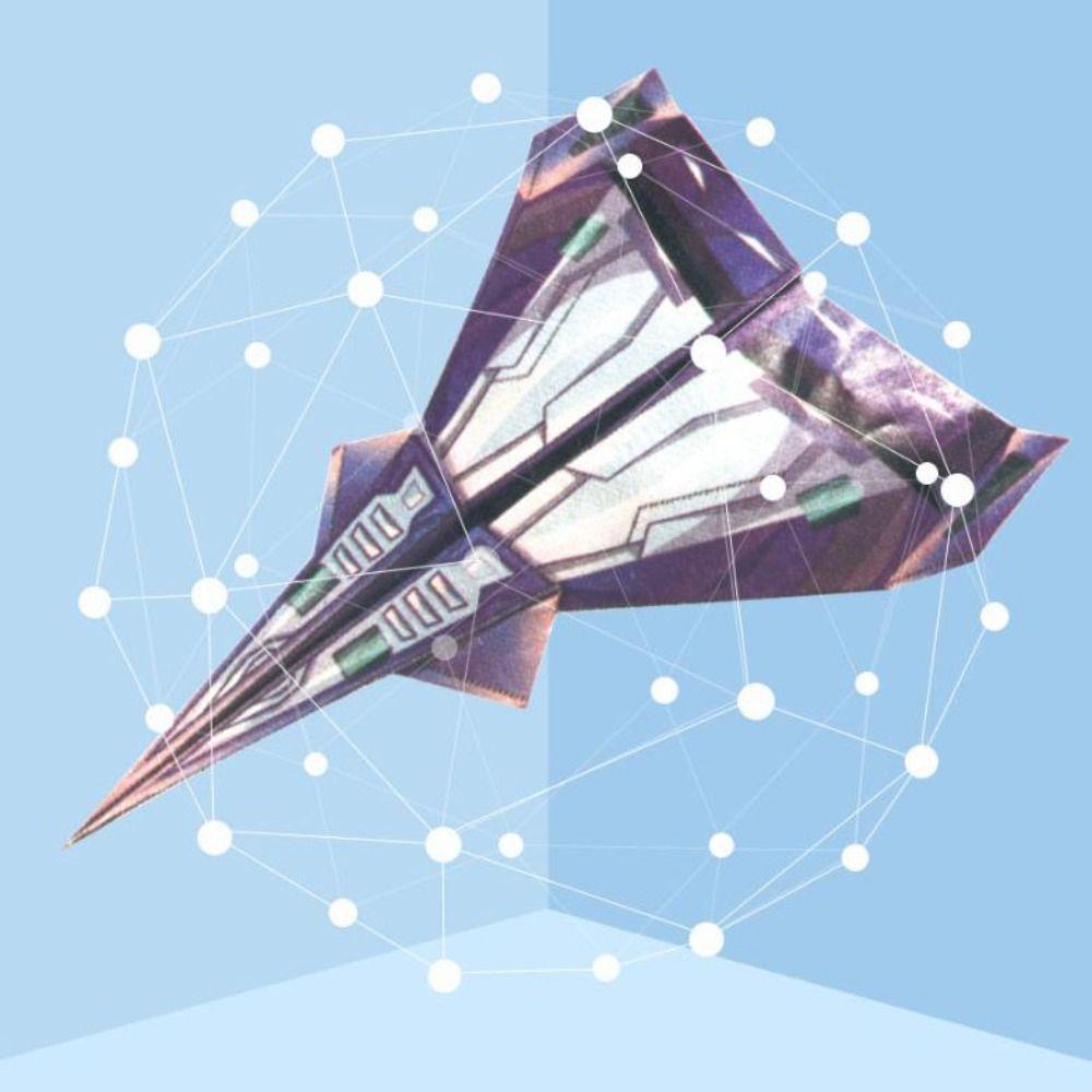 Монтессори Самолет ручной работы Оригами Универсальный бумажный самолетик Игрушка Дети Малыши Дети