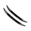 Накладка на колесную арку автомобиля Глянцевая черная Защитная полоса для колесной арки Накладка Молдинг Губы Универсальная