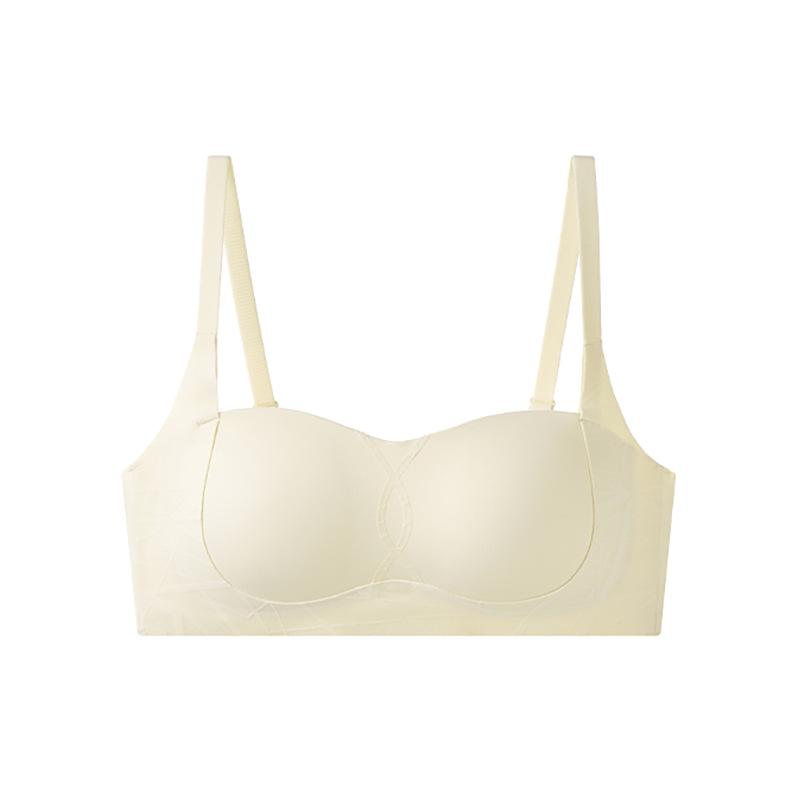 Lift seamless underwear, women's small breasts gather, anti-expansion bra, soft support fixed cup, close sub-breasts, anti-sagging bra