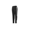Neo Slim Fit Casual Knit Joggers with Side Logo Print Men Bottoms Black EI4734