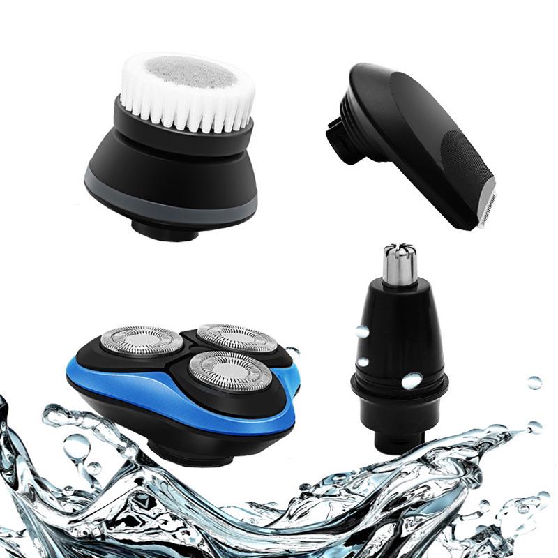 4 In 1 Male Electric Shaver Whole Body Washable Shaving Machine Rechargeable Beard Trimmer