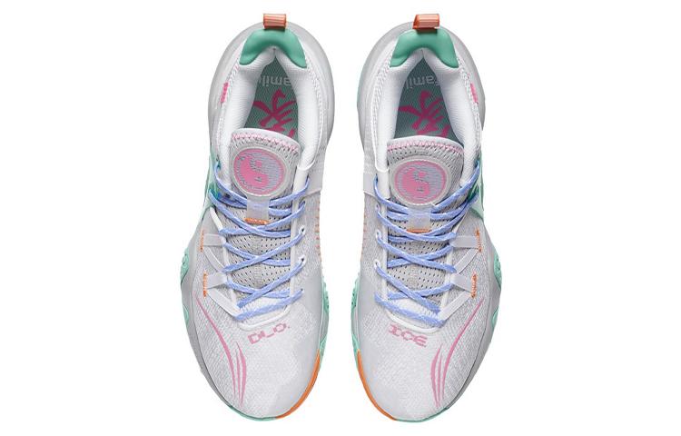 Li Ning Текстиль, Синтетическая кожа, ТПУ Амортизация Нескользящий Износостойкий Покрытие Поддержка Низкий верх ABPS007-1