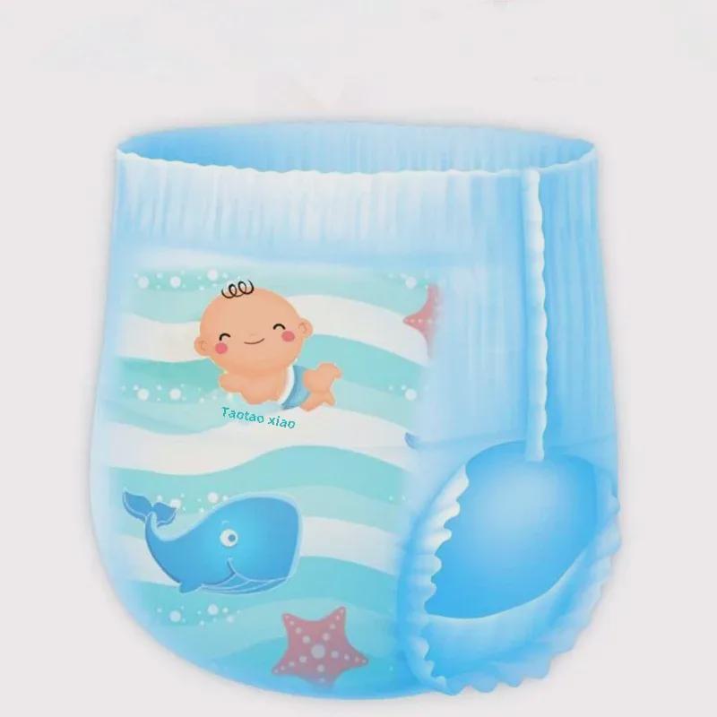 Подгузники для плавания Taotao Xiaoding Baby - герметичные одноразовые плавки