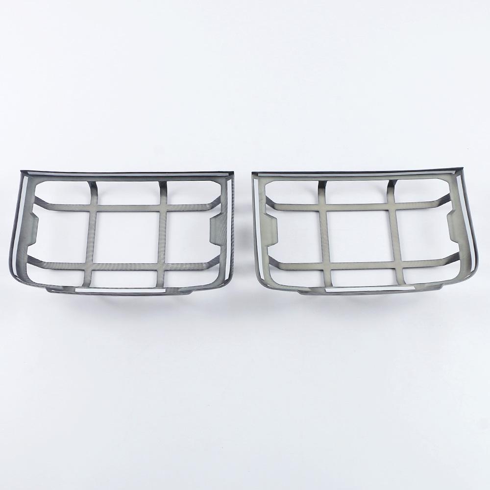 Для GWM Tank 300 2024 2024 Задний фонарь Рамка лампы Крышка Отделка Хром Стиль Черная наклейка Внешние аксессуары Карбоновый ремонт