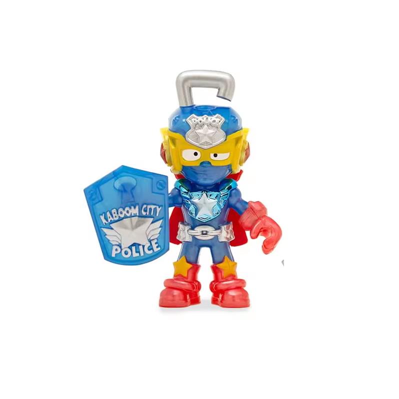 1pcs Original Superthings Big Super Zings With Weapon Ultra Rare Series 6 Kazoom Kids Rescue Force Series Action Figures Toy