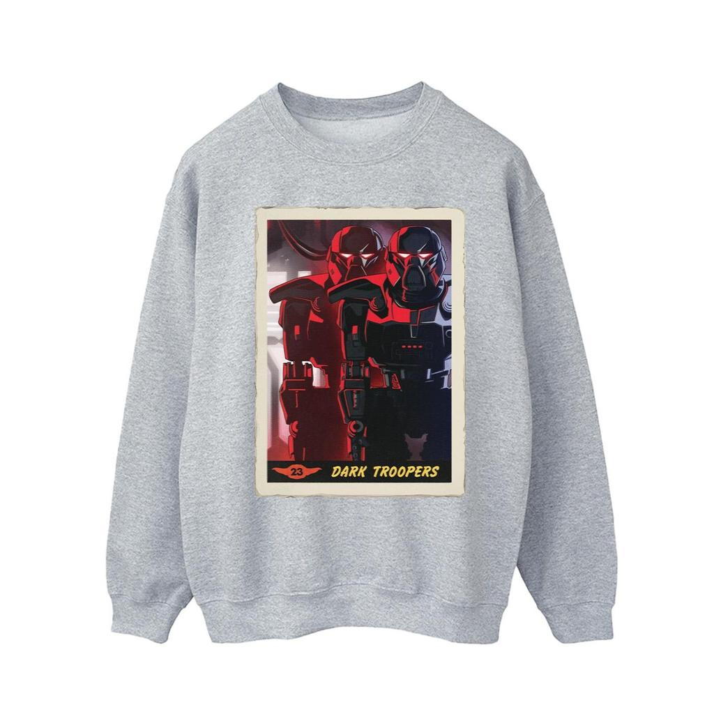 Star Wars Mens The Mandalorian Dark Troopers Sweatshirt