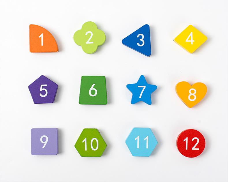 Магнитные цифровые часы-игрушка для учеников начальной школы: Изучайте время весело и познавательно