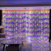 Remote Control Fairy Lights 3 4 6 Meters USB LED Curtain String Lights for Christmas Home Bedroom Decoration Festive Party