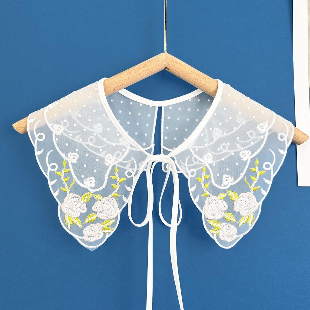 Fashion Fake Collar Girl's Collar Tie Bowknot Collar Flower