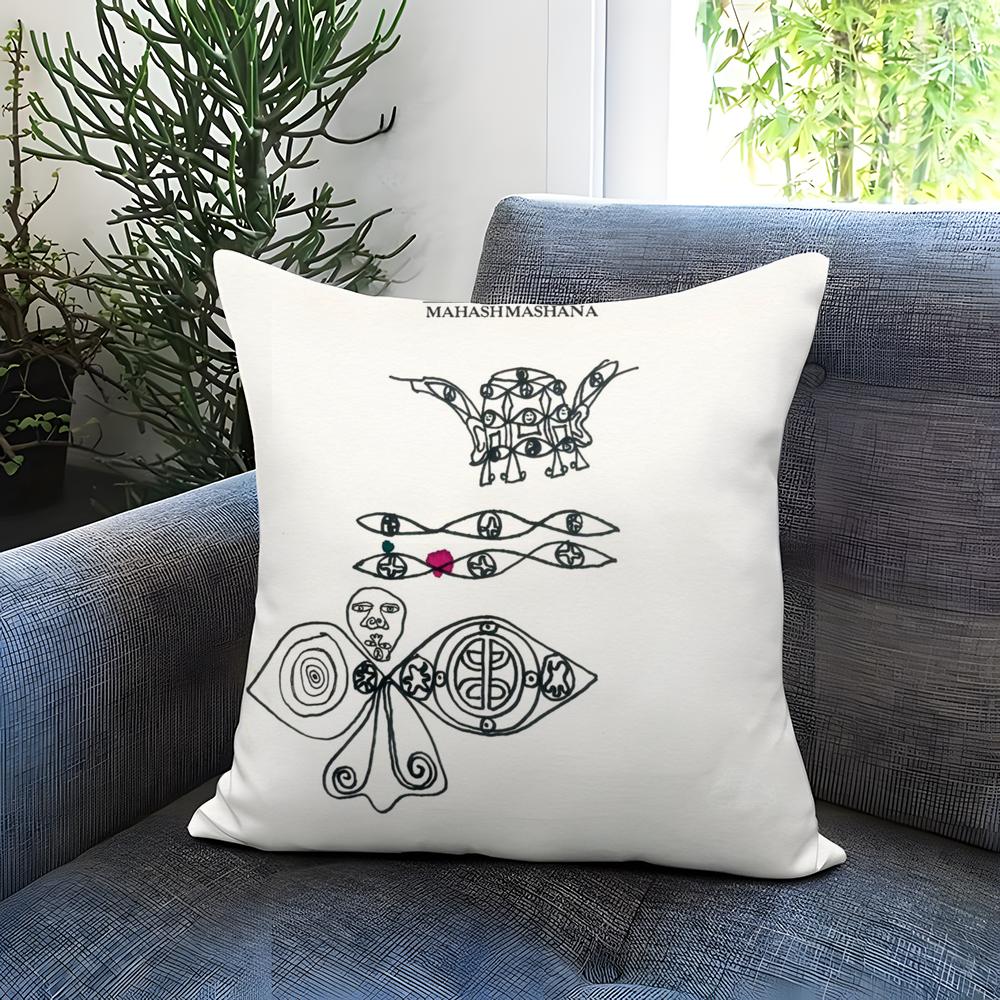 Father J-John MistyS Cushion Cover Comfortable Reversible Pillow Cover Ideal for Car Sofa Bedroom & Beyond
