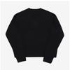 Ami Uks234 Kn0028 001 Ami De Coeur TOne On TOne Heart Logo V Neck Public Knit