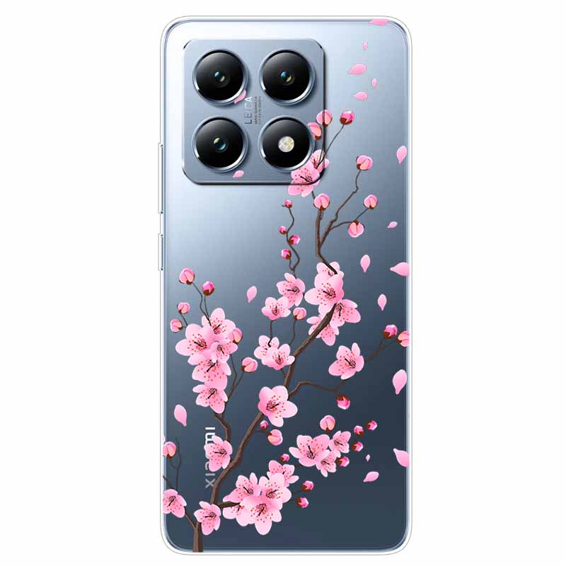 Чехол для Xiaomi 14T Pro 6.67'' Прозрачный ТПУ Силиконовый Funda Capa для Xiaomi 14T Мягкие Чехлы Mi 14t 14 t 2024 Прозрачный Coques сумка