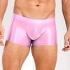 Men's Silky Boxer Briefs Underwear Summer Beach Shorts Bikini Bottoms