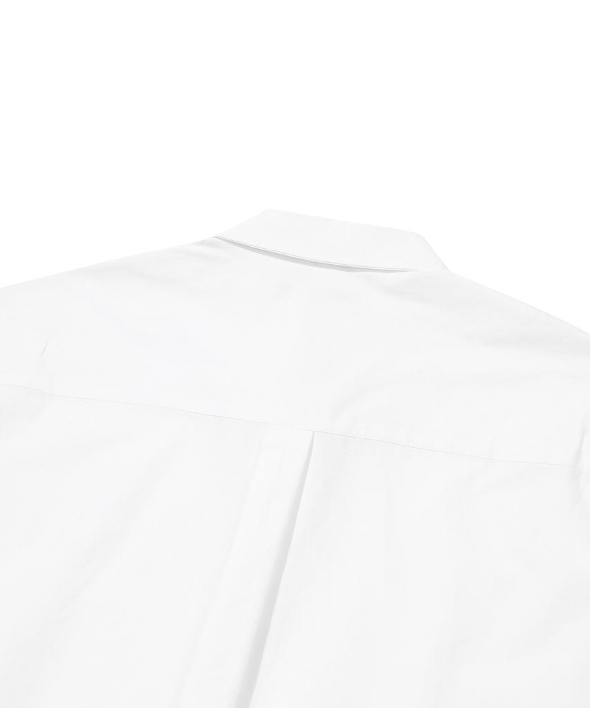 GNOK Cotton Oversized Short Sleeve Shirt [White]