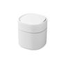 Rice Wood Press-Type Desktop Trash Can for Home, Office, Car - Wastepaper Basket & Storage Bin