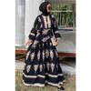 Women's Ethnic Pattern Premium Fabric Patterned Viscose Dress