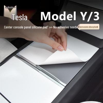 Многоразовый силиконовый коврик без остатка для консоли Tesla Model 3/Y/YL