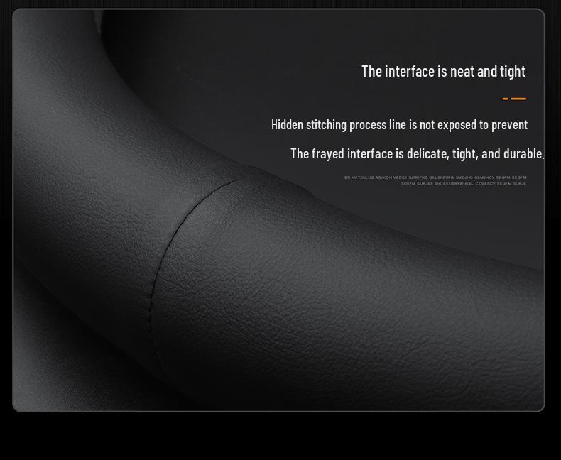 Ideal L7/L8/L9/MEGA/ONE Steering Wheel Cover: Antibacterial, Stain-Resistant, Breathable, Ultra-Thin, Original Car Color
