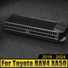 For Toyota RAV4 XA50 Hybrid 2019-2024 2024 2024 2024 Car Rear Seat Air Vent Anti-Blocking Dust Cover Net Car Air Outlet Case