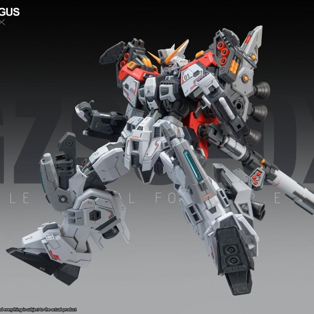Zza Gzss-Ox01 Регус Сборная модель 1/100 Gus Gzss-Ox Фигурки Действия ABS Коллекция Статуя Модель Игрушки для Детей Фигурка Хобби Подарки