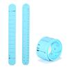 Silicone  Note Wrist Band Reusable Writeable Pocket To-do List Wrist Strap Waterproof Erasable with Scale for Elderly