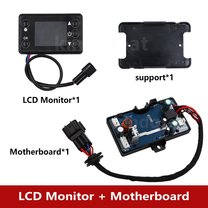 12В/24В Дизельный Воздушный Нагреватель LCD Монитор Переключатель / Пульт Дистанционного Управления / Плата Управления Материнская Плата Для Автомобильного Грузового Парковочного Нагревателя 2 кВт 5 кВт
