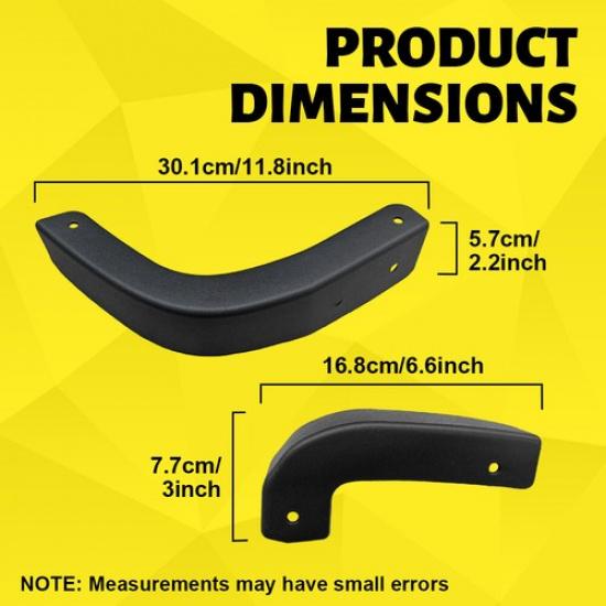 4PCS Mud Splash Guards Fender Flaps For Chevrolet Silverado -2024