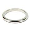 Used TIFFANY&Co. Ring Classic band EU#50 Pt950Platinum 3.6g Platinum 3PD