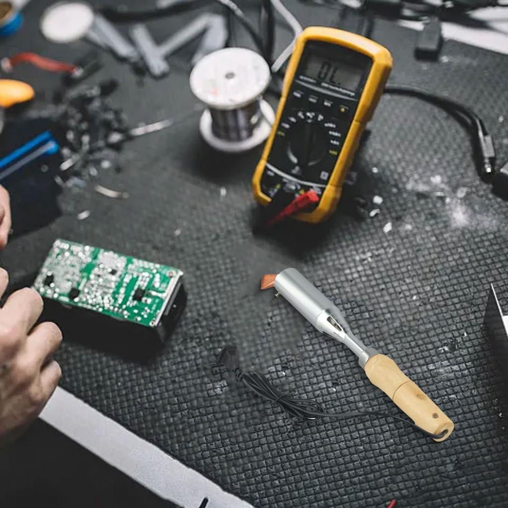 Паяльная горелка 300 Вт Электрический паяльник Паяльник с деревянной ручкой