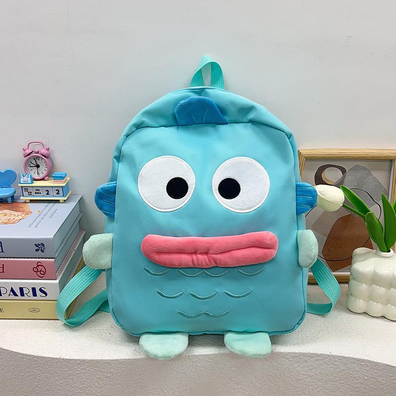 2025 Смешной повседневный милый мультяшный рюкзак для учеников начальной школы большой вместимости легкий рюкзак модная школьная сумка