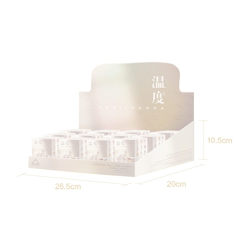 POP MART SKULLPANDA The Warmth Series Box 12 фигурок Pop Mart из мягкого винила Gacha Gacha Gacha Товары для персонажей Хорошая стильная игрушка [Разные предметы]