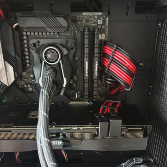 24 шт./набор PP гребень для кабеля многоразовый 6/8/24-контактный органайзер-зажим для кабелей питания компьютера для настольного ПК